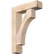 Ekena Millwork Westlake Block Smooth Bracket w/ Offset Brace, Douglas Fir, 7 1/2"W x 28"D x 40"H BKT0806X28X40WTL05SDF - alternate 1